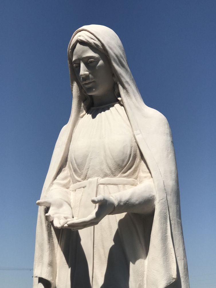 University Of Mary Statue