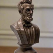Bonded Marble small gift size bust of Abraham Lincoln 