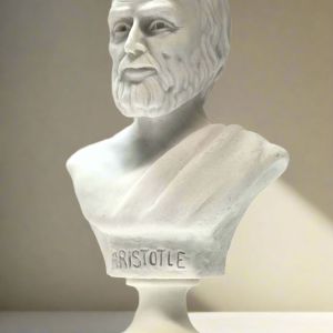Bonded Marble Aristotle Bust by STATUES.COM 