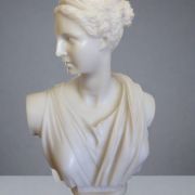 Bonded Marble bust of Artemis (Diana) Classical Bust 