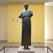Charioteer Statue Bronze Delphi Museum Greece 
