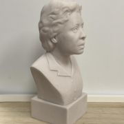 Bonded Marble bust of Fannie Lou Hamer as part of the SculptHER Collection