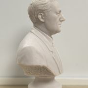 Bonded Marble bust of Franklin D. Roosevelt