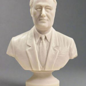 Bonded Marble bust of Franklin D. Roosevelt