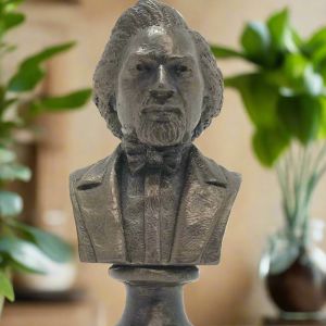 Bonded Marble bust of Frederick Douglass