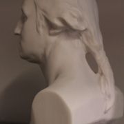 Bonded Marble bust of Houdon Replica of George Washington 