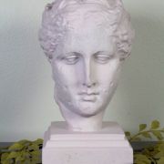 Bonded Marble Hygeia bust in Light Pink 