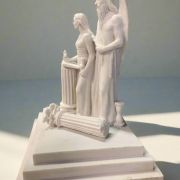 Bonded Marble Jeremy Cross "Broken Column" Time and the Virgin 