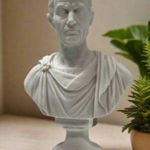 Bonded Marble Gaius Julius Caesar Bust
