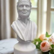 Bonded Marble bust of Lucretia Mott