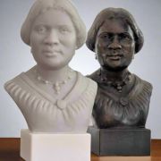 Bonded Marble bust of Madam CJ Walker is part of the SculptHER Collection