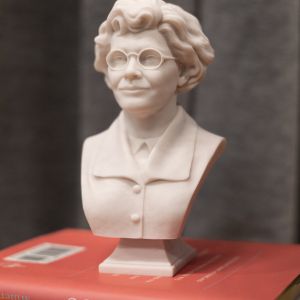 Bonded Marble gift bust of Dr. Mary Cover Jones American Psychologist 