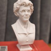 Bonded Marble gift bust of Dr. Mary Cover Jones American Psychologist 