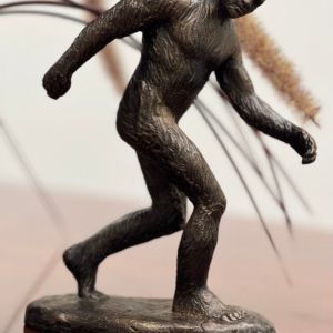 Bonded marble Miniature gift size statue of Murphysboro famous Muddy Monster