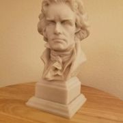 Bonded Marble bust of Prometheus Beethoven classical world renown composer