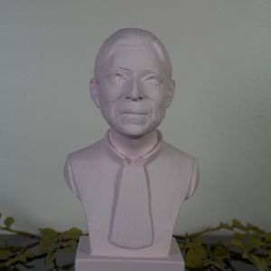 Bonded Marble bust of Ruth Bader Ginsburg and part of the SculptHER Collection 