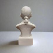 White Bonded Marble bust of Ruth Bader Ginsburg, supreme court justice 