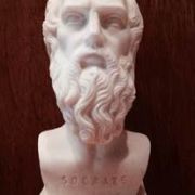 Bonded Marble Socrates Mini Bust image 