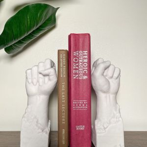 Bonded Marble Solidarity Fists Statues