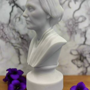 Bonded Marble bust of Susan B Anthony 