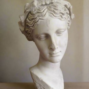Bonded Marble Thalia Museum Replica Head 