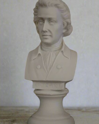 Bonded Marble Wolfgang Amadeus Mozart classical bust