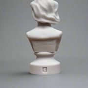 White Bonded Marble bust of suffragist and activist Ruza Wenclawska