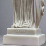 White Bonded Marble statue of greek goddess athena