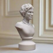 White Bonded Marble mini bust of Jackie Kennedy